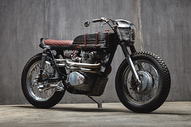 RESISTANCE IS FUTILE. Pop Bang Classics’ ‘Borg’ Honda CB450