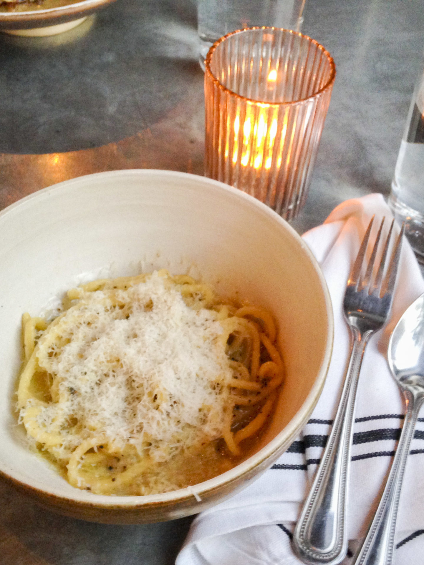 Try the cacio e pepe when eating at one of Providence's best restaurants, Oberlin. 