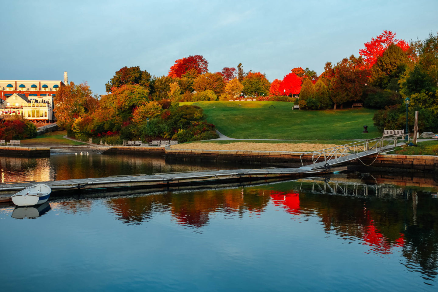Jess Ann Kirby recommends visiting Camden, Maine for some of the best fall foliage in New England.