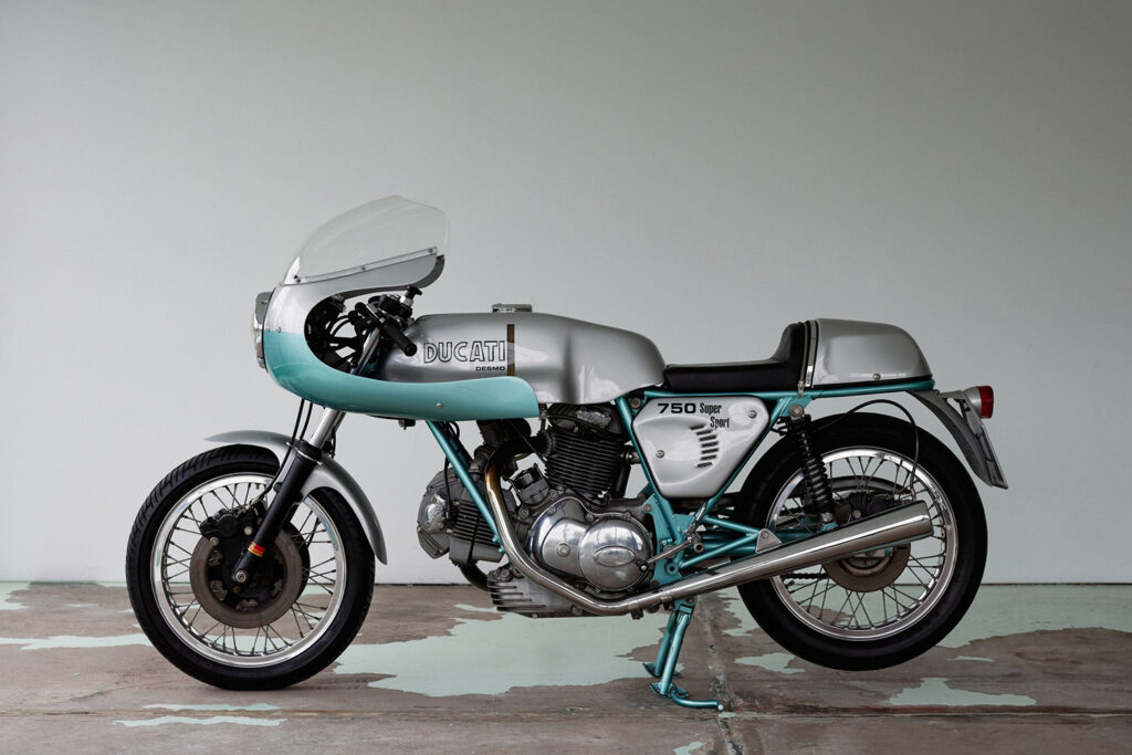 UNICORN FOR SALE: 1974 Ducati 750SS ‘Green Frame’.