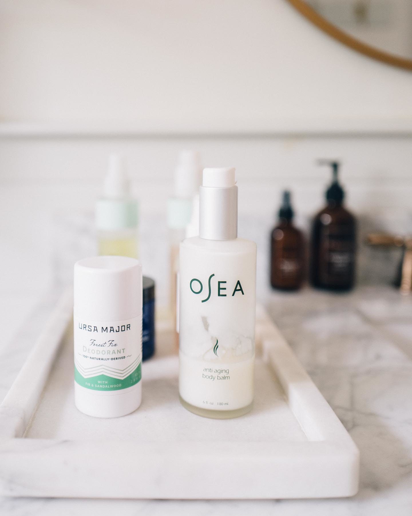 Jess Ann Kirby has switched to using clean beauty and skincare products only such as Ursa Major and Osea.