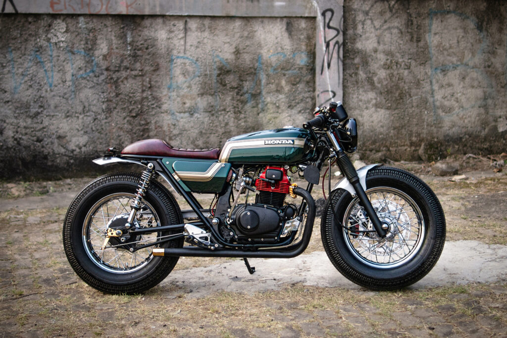 Hot Rod Honda CB200 from Indonesia.