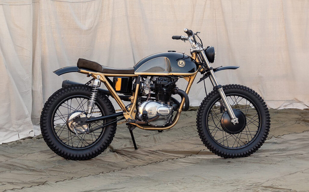 BURBANK BITSA: Honda CB360 by Freeland Motorcycles.