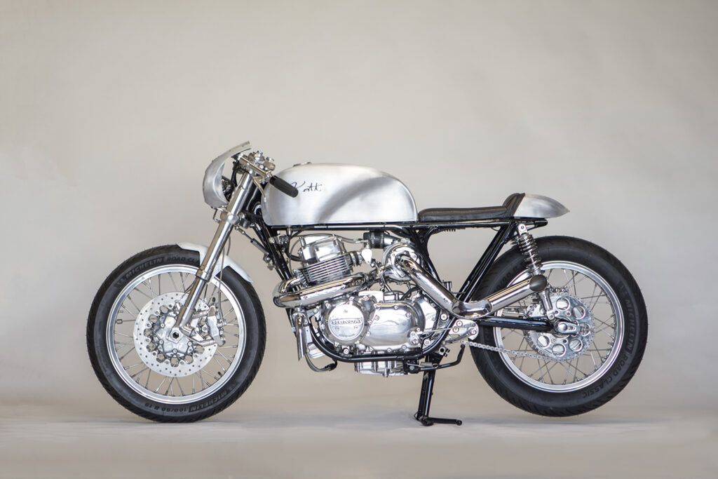 ROCKET MAN:  Turbocharged Honda CB750 by Kott Motorcycles.