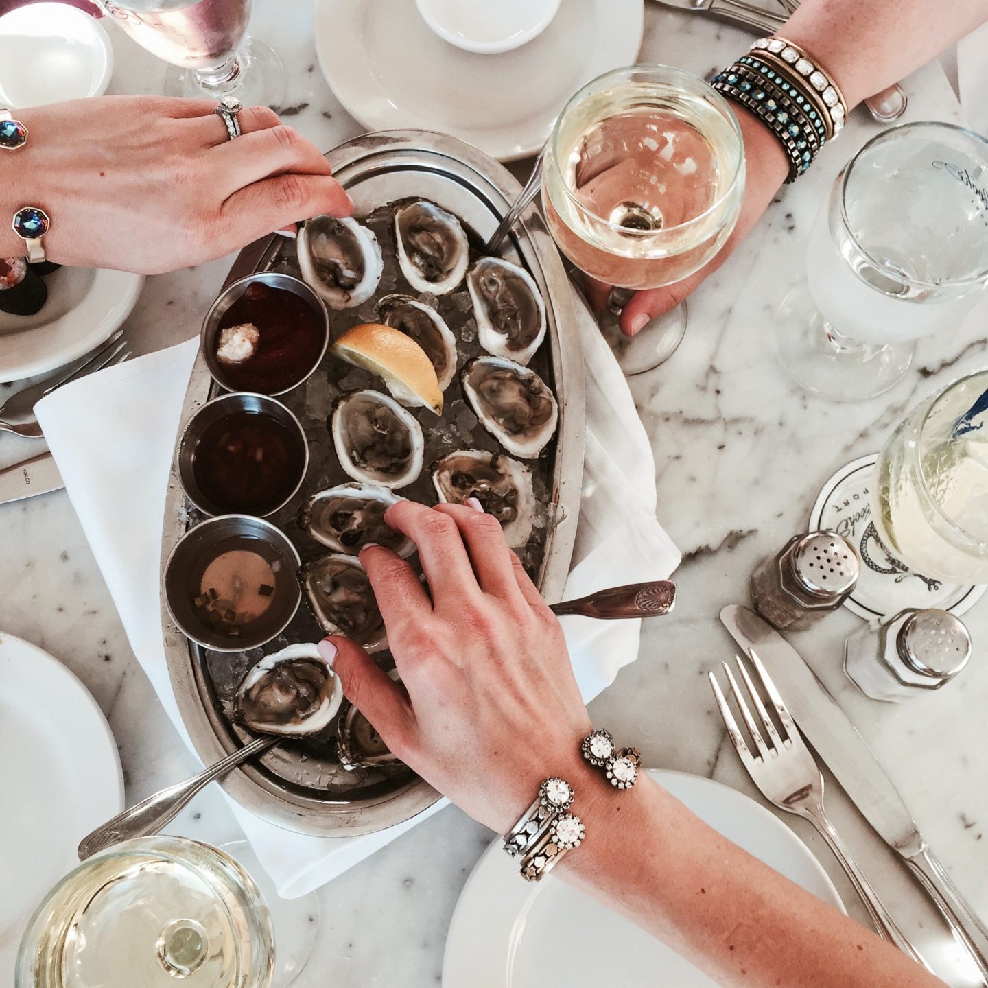 OYSTERS AT CLARKE COOKE HOUSE