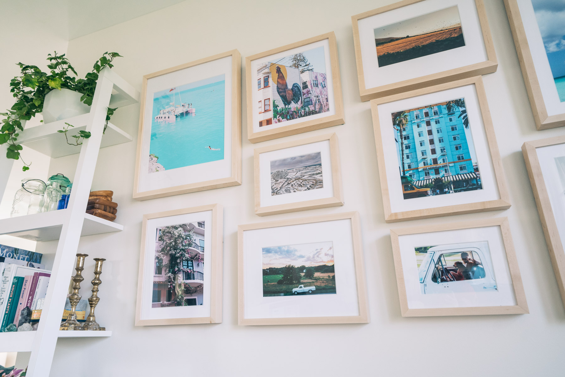 Jess Ann Kirby reveals her new dining room gallery wall with Artifact Uprising frames