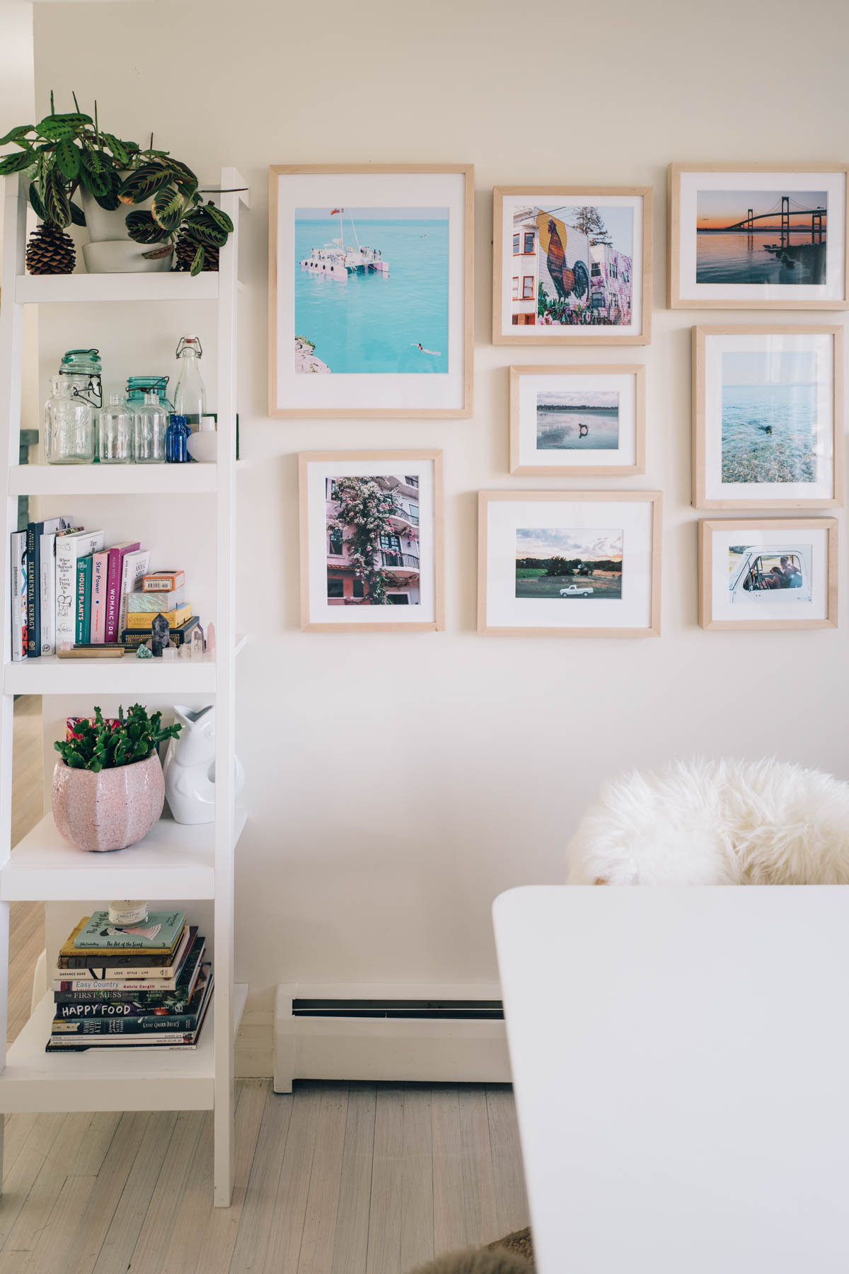 Jess Ann Kirby creates a gallery wall in her renovated dining room.