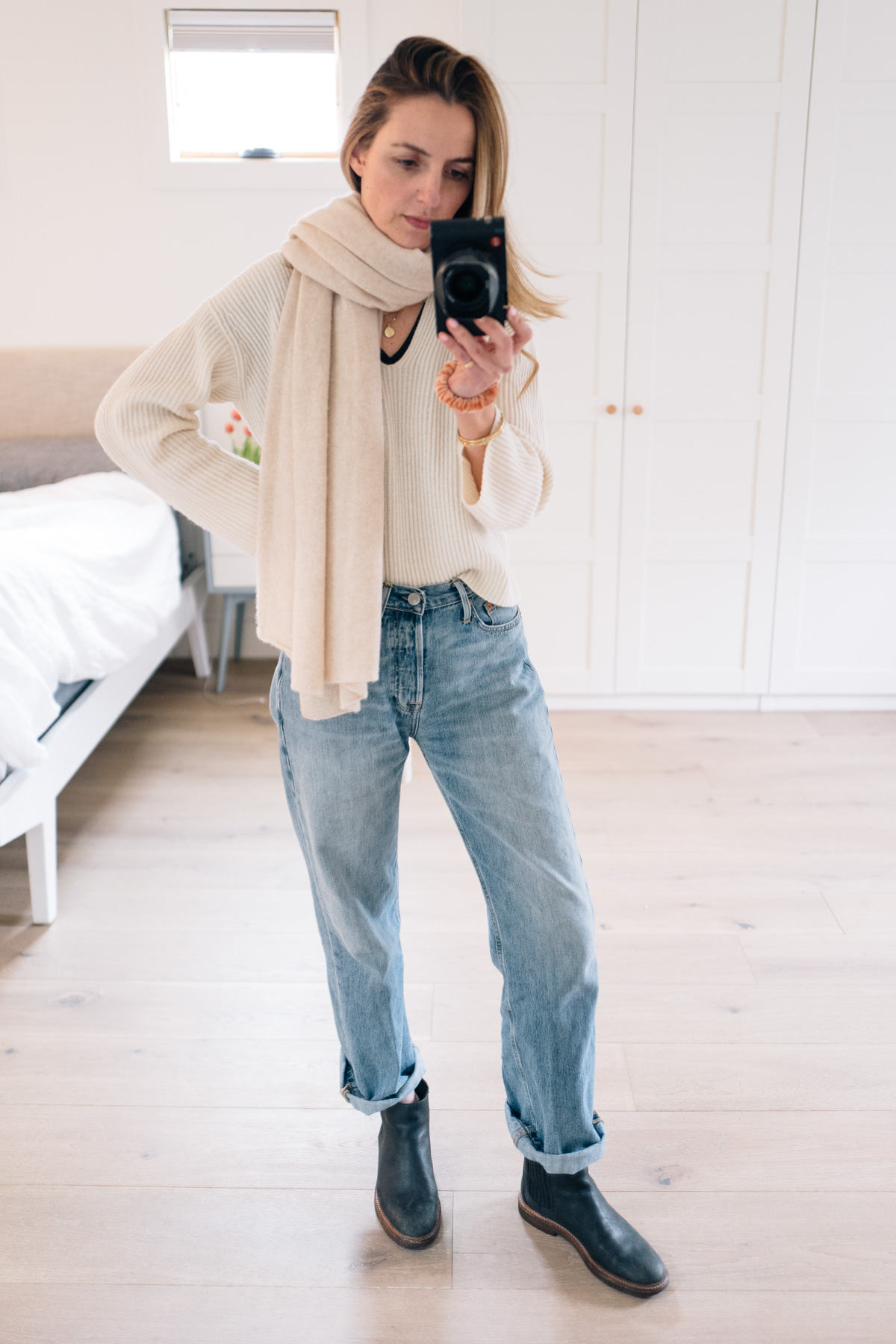 White & Warren Travel Wrap | A Week of Outfits 5.4.21