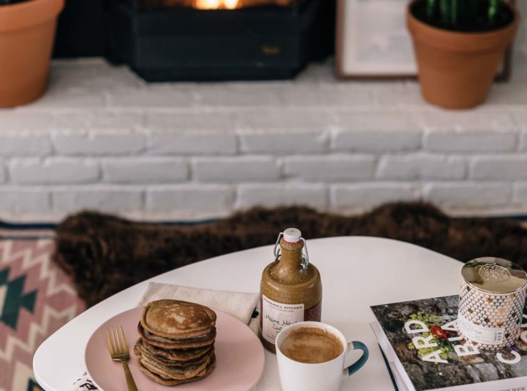 Vegan Blueberry Pancake Recipe