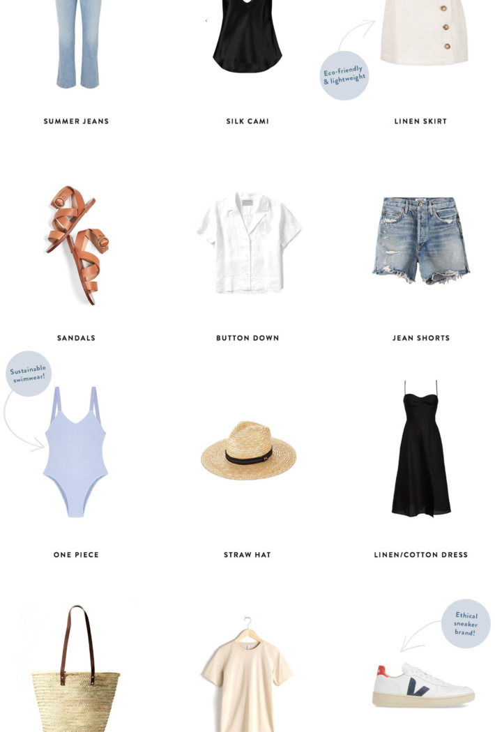 Summer Capsule Wardrobe