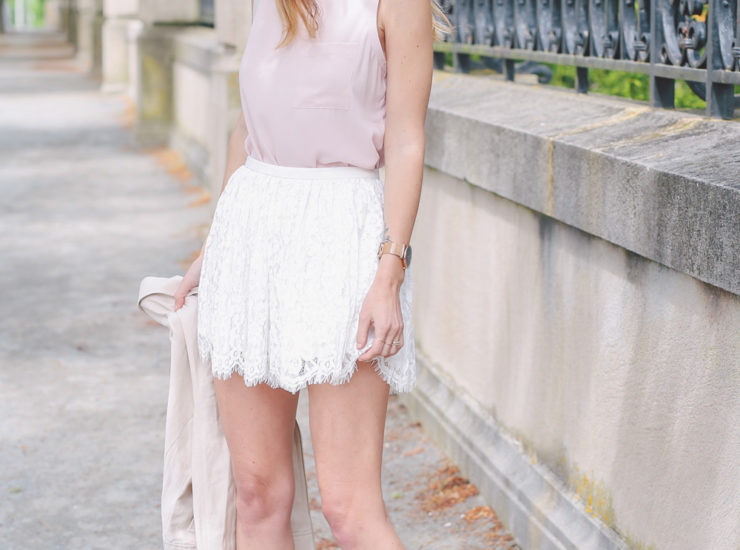 HOW TO STYLE LACE SHORTS