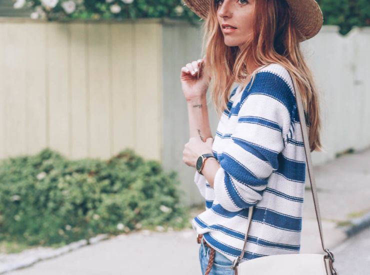 Straight Leg Jeans and Lace Up Flats