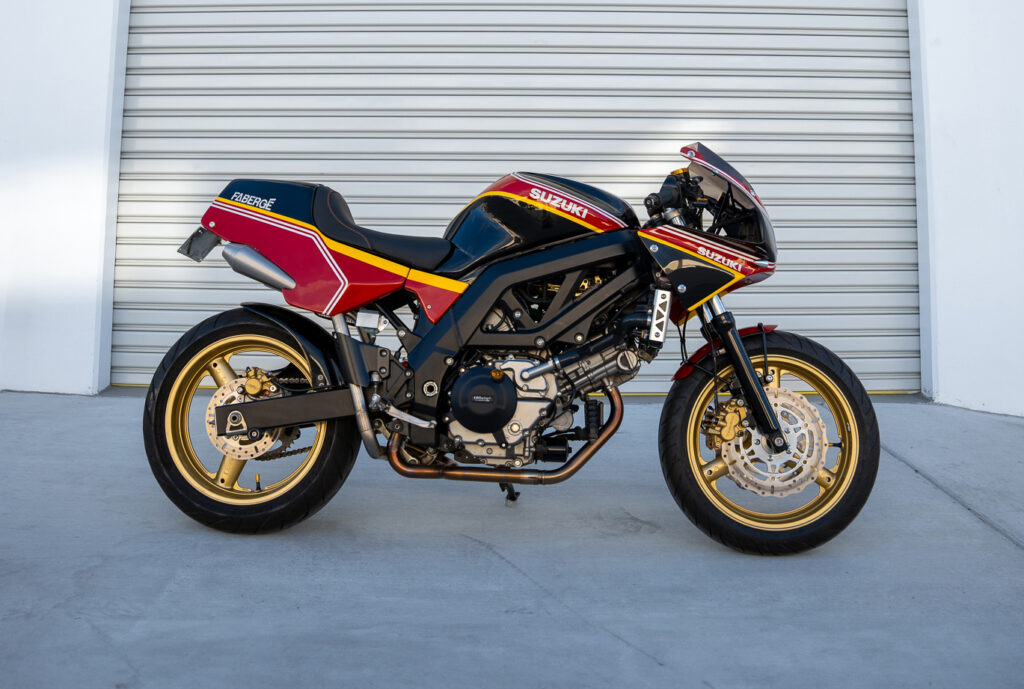 RETRO RACER: Suzuki SV650 by Purpose Built Moto.