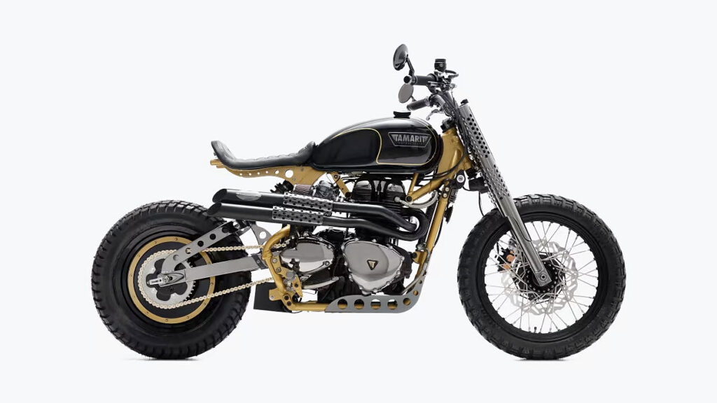 FURY ROAD: Triumph Bonneville by Tamarit Motorcycles.