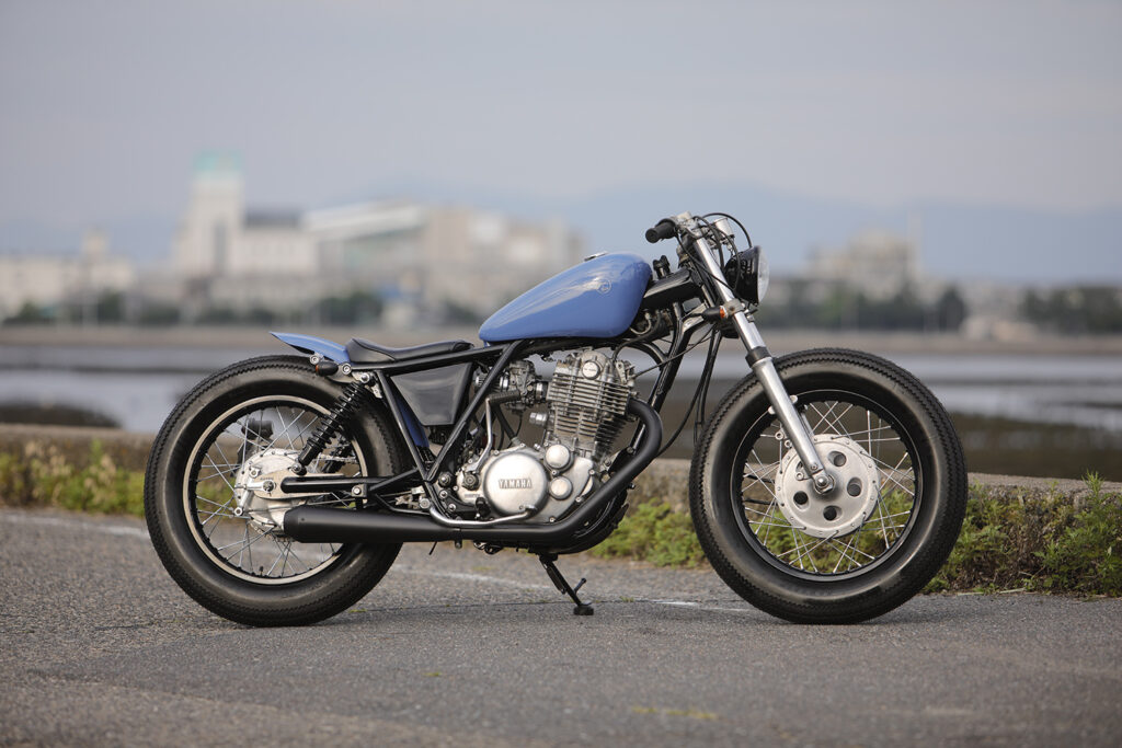 ICONIC: Yamaha SR400 by Heiwa Motorcycles.