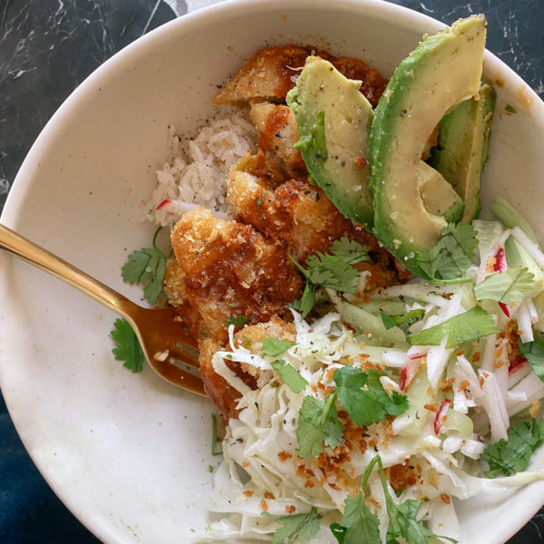 Vegan Katsu Bowls recipe