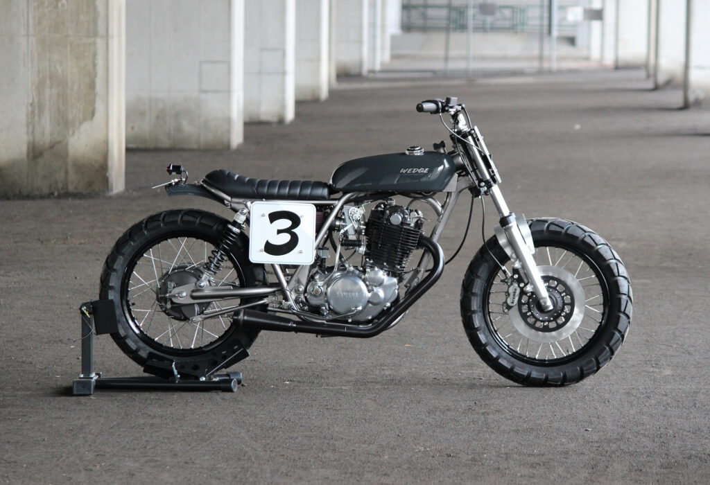 TWO JAPANESE LEGENDS: Yamaha SR400 by Wedge Motorcycle.