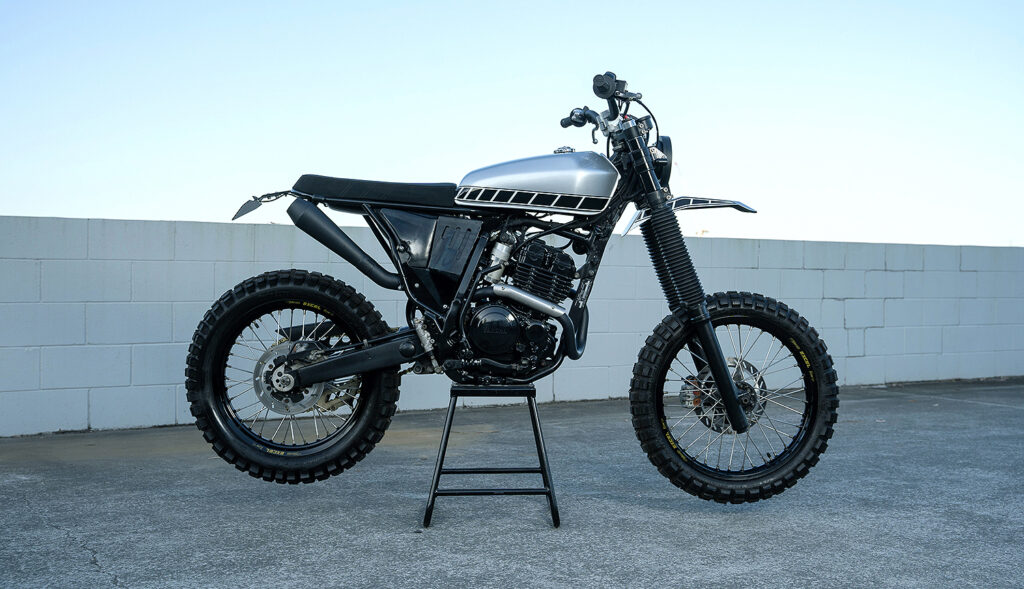 BEACH SCRAMBLER: Yamaha TTR250 by Purpose Built Moto.