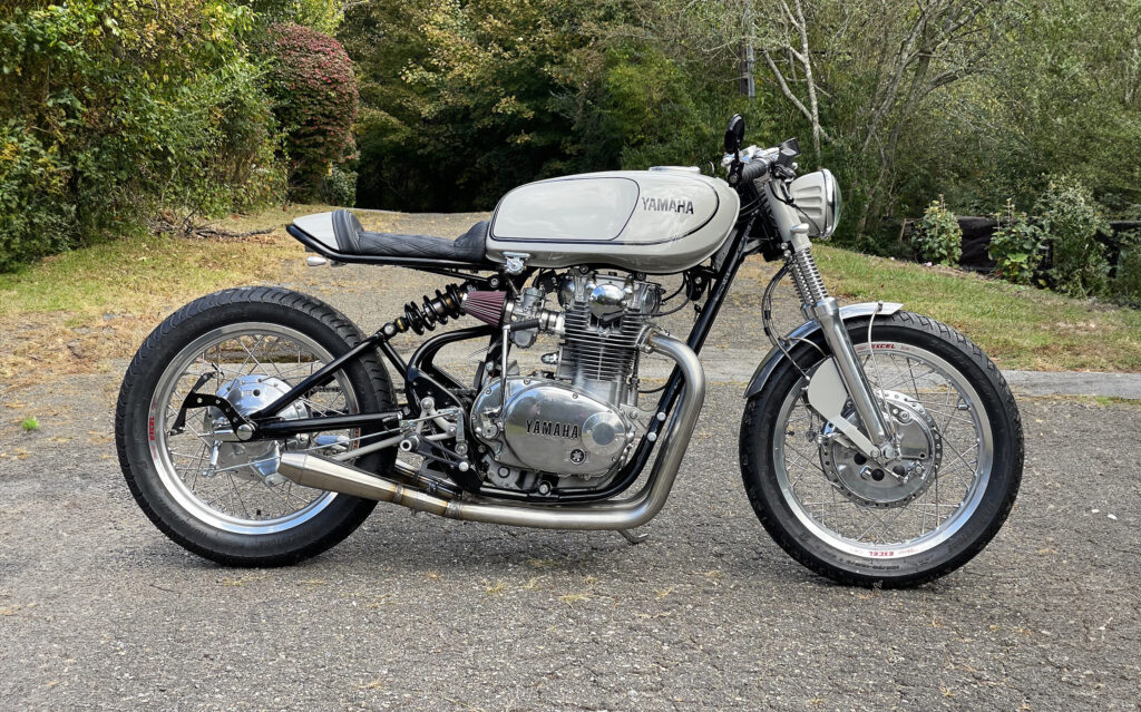 COSMIC: Yamaha XS650 from MacVittie Motorcycles.