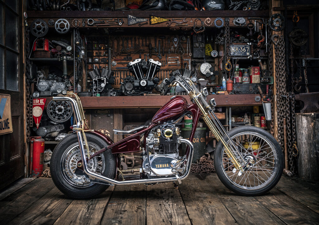 GROUND UP: Yamaha XS650 by Butler’s Customs.